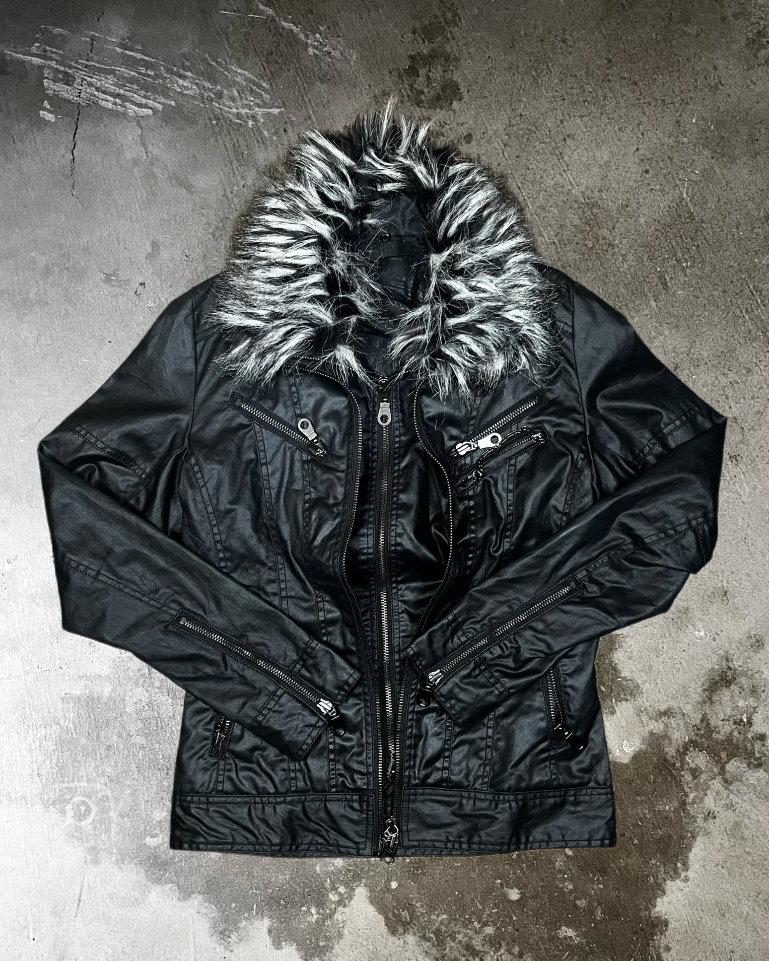 売上実績NO.1 CIVARIZE FUGA fur design Jacket coat Down blouson ...