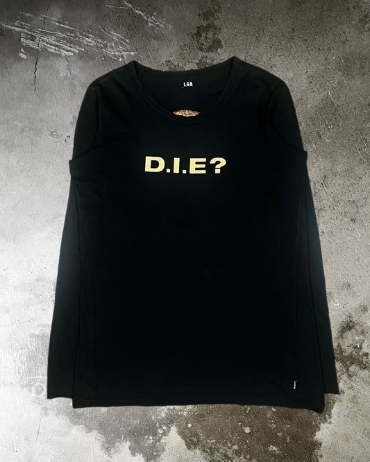 LGB "D.I.E ?" Flared-Sleeve Long-Sleeve