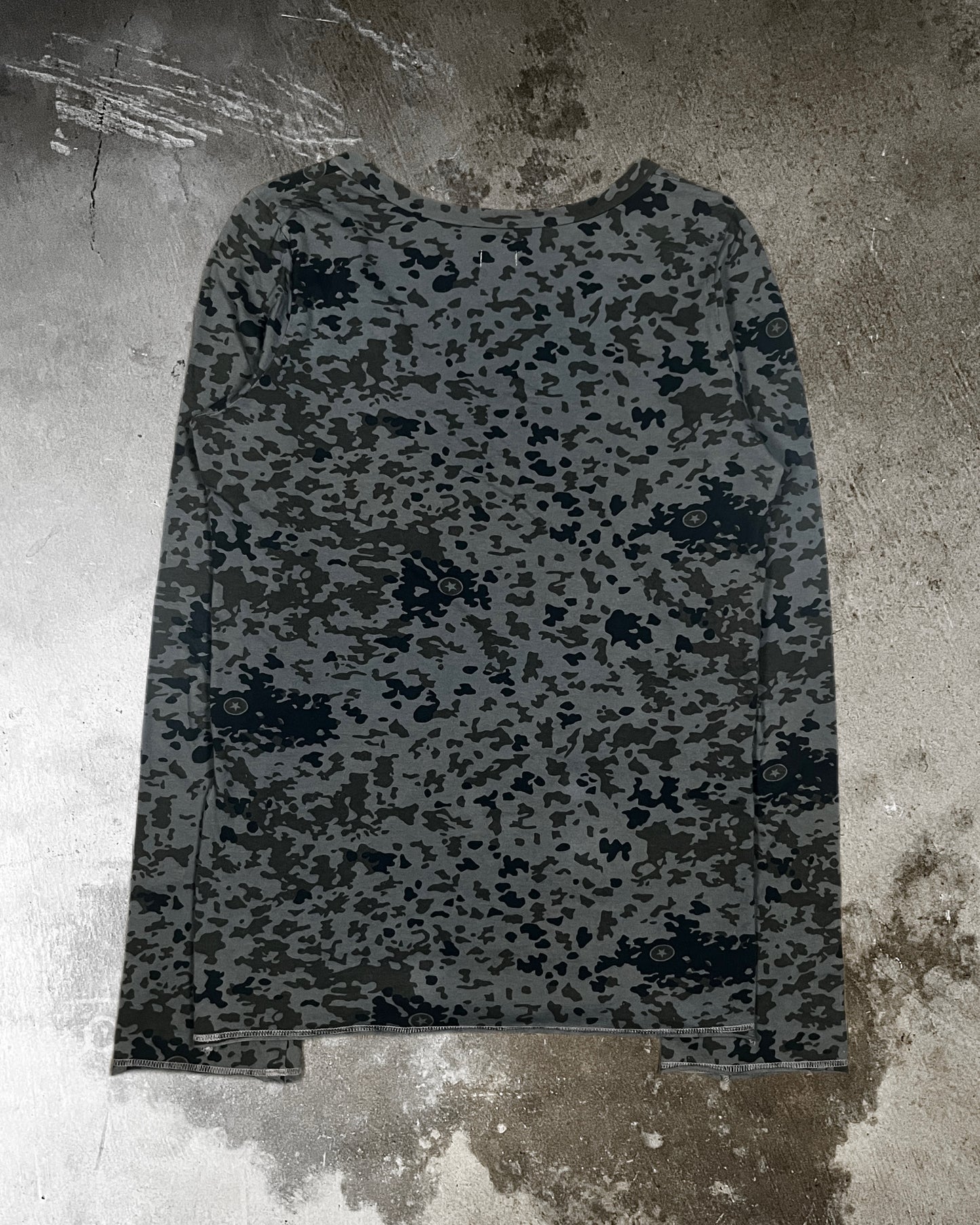 LGB Star Camo Flared-Sleeve Longsleeve