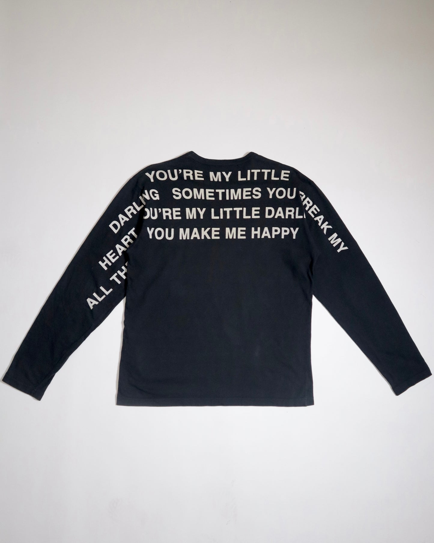 Junya Watanabe SS2002 Poem Longsleeve