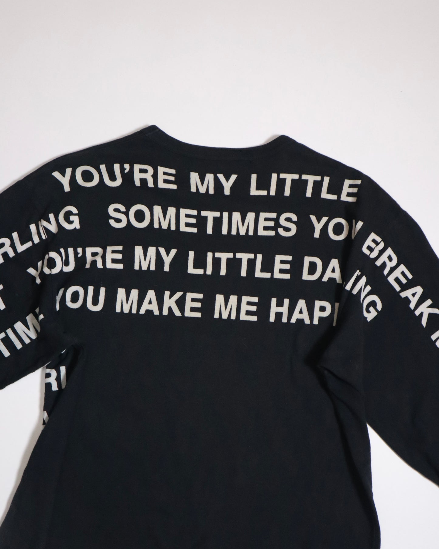 Junya Watanabe SS2002 Poem Longsleeve