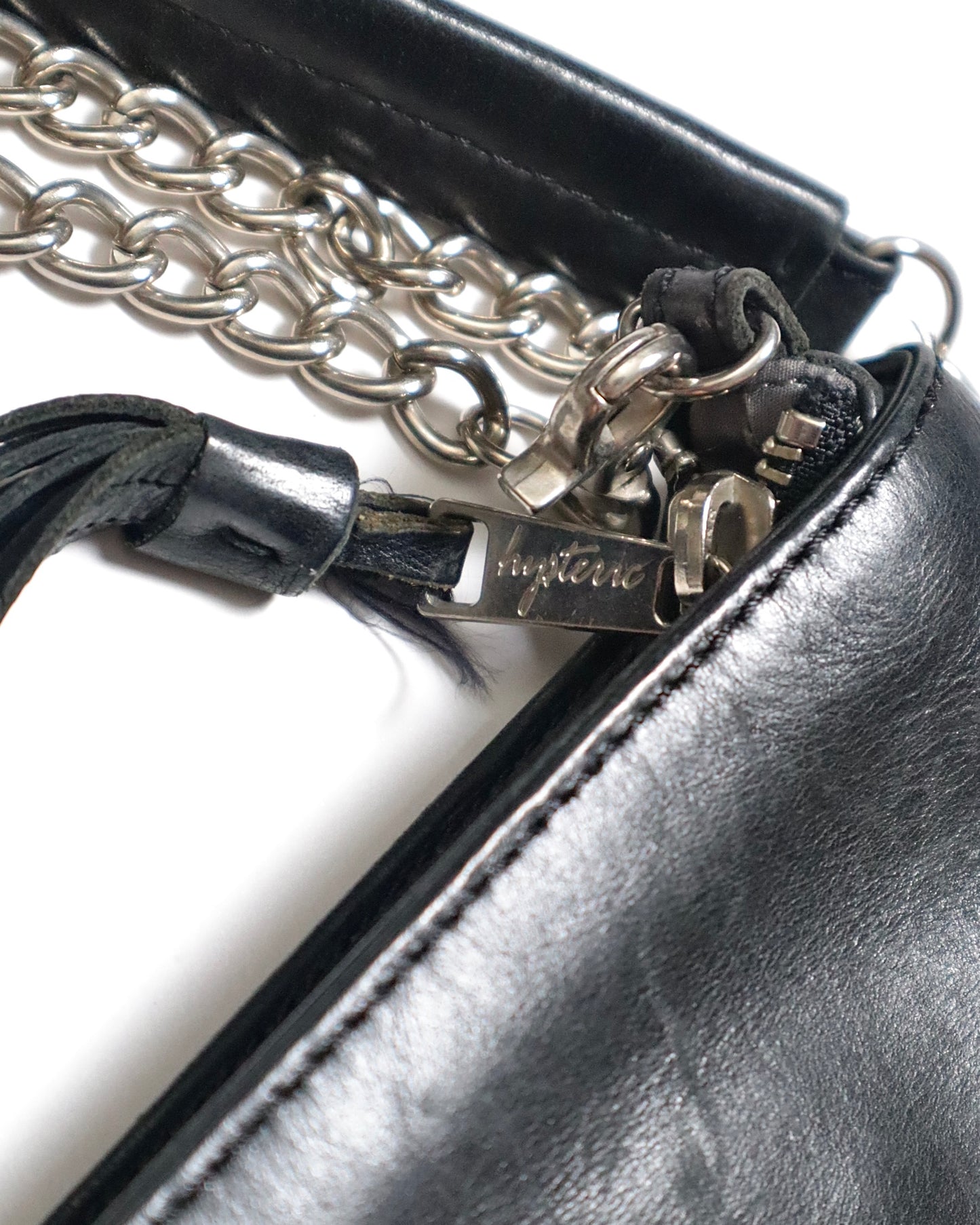 Hysteric Glamour 'No Picture' Studded Bag