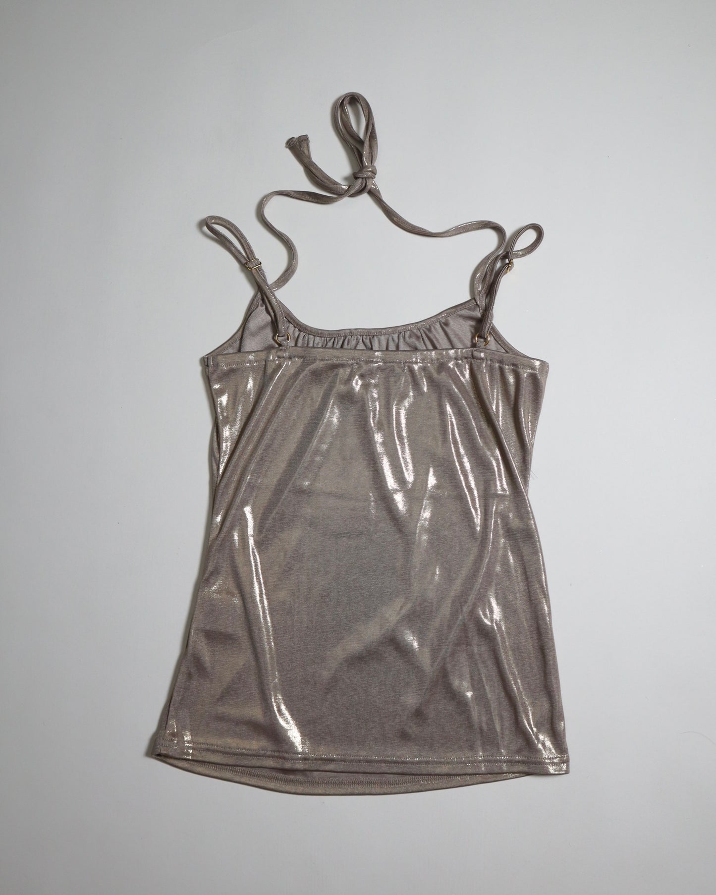 Tornado Mart Glitter Halter Top