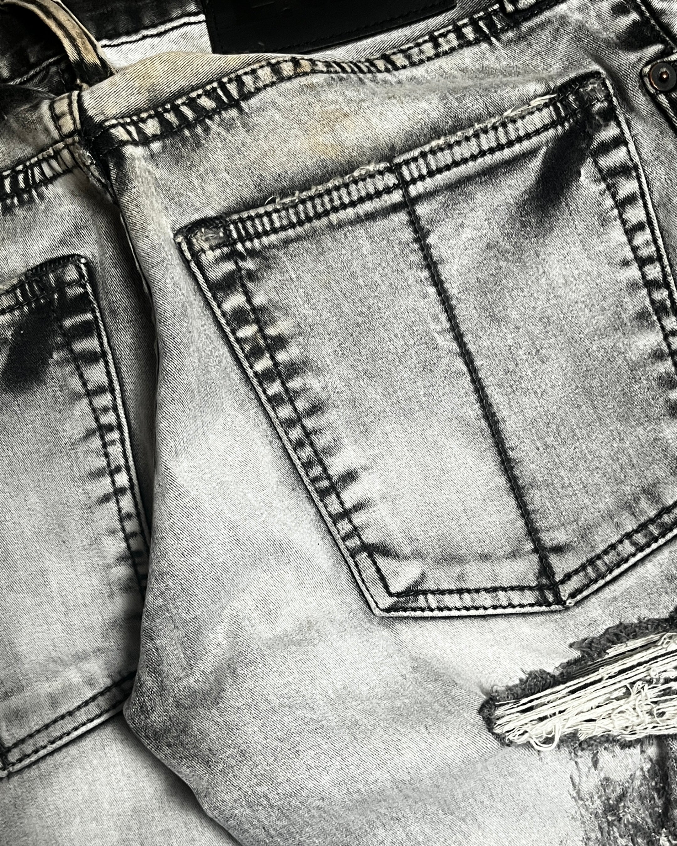 LGB Distressed Wolf Bootcut Denim