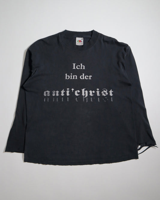 2000's Das Ich 'Antichrist' Distressed Longsleeve
