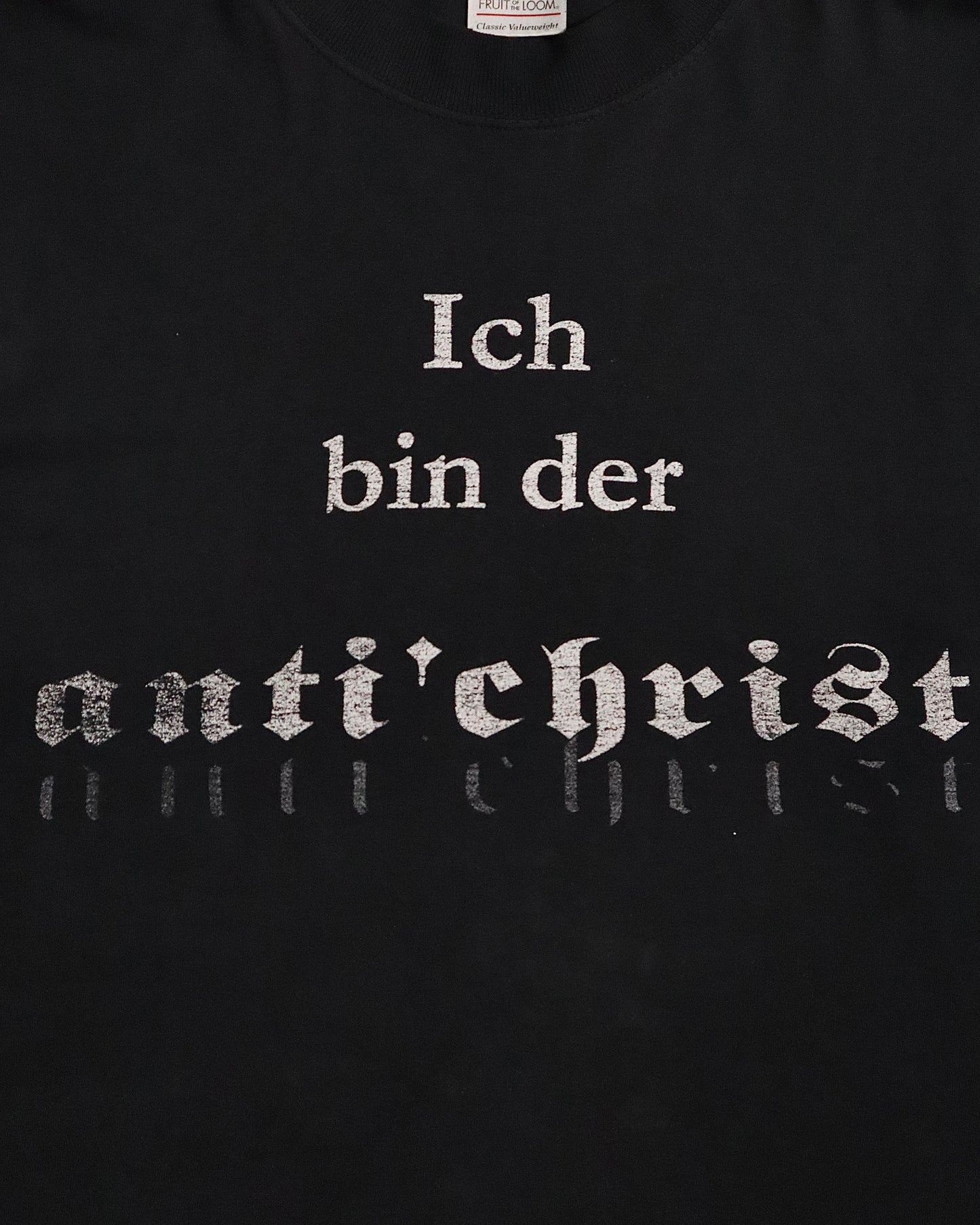 2000's Das Ich 'Antichrist' Distressed Longsleeve