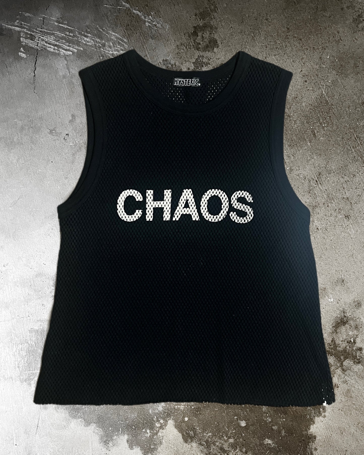 Hysteric Glamour "Chaos Bringer" Mesh Tank