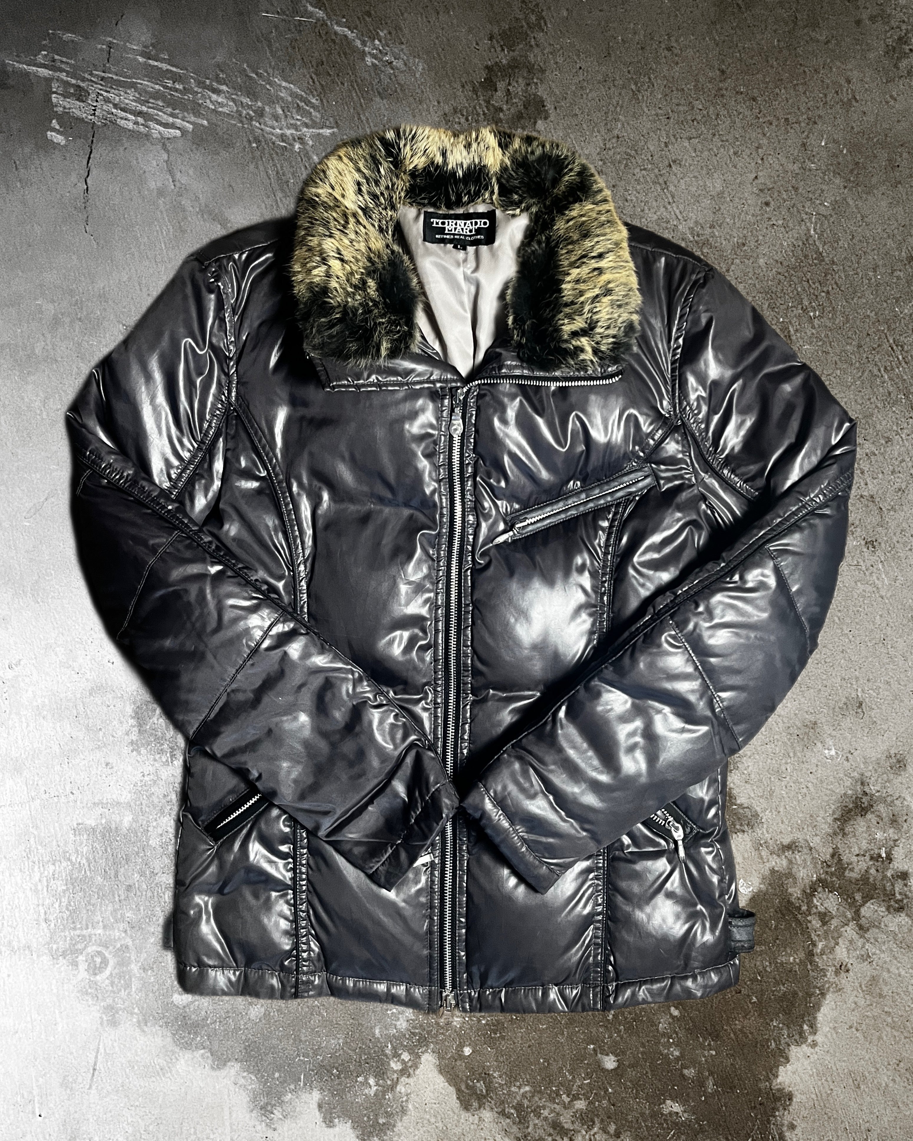mxxshopTORNADO MART fur design blouson jacket